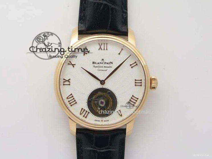 0212 SportInspired Villeret 6669 SS HG 1:1 Best Edition White Dial On Leather Strap V 8099